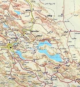 محدوده مورد بررسی