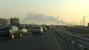 شمال آزادراه آزادگان - ساعت 4 بعدازظهر 11 آذر 1388