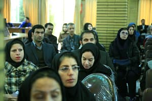 شرکت کنندگان در سخنرانی دکتر فاضلی