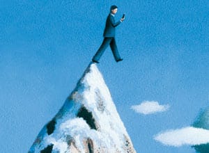 توجه توجه: لطفاً تلفن همراه خود را خاموش کنید و ببینید در کجا ایستاده و به کجا می روید؟!