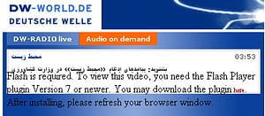 فایل شنیداری برنامه دویچه وله