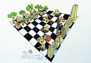طرحی گویا از محمود تبریزی عزیز