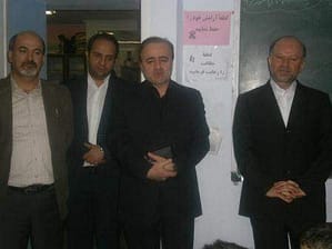 دکتر یازرلو، دکتر مرتضایی، مهندس قاسمپور و نگارنده