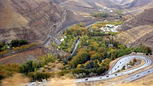 جاده چالوس: 8 آبان 88 - پايين دست سد كرج
